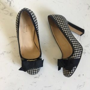 Kate Spade Houndstooth Heels